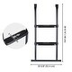 preview thumbnail 15 of 14, Yescom Universal 3 Step Trampoline Ladder with Wide Skid-Proof Steps Fit 15 FT or Larger Trampolines Kid Outdoor