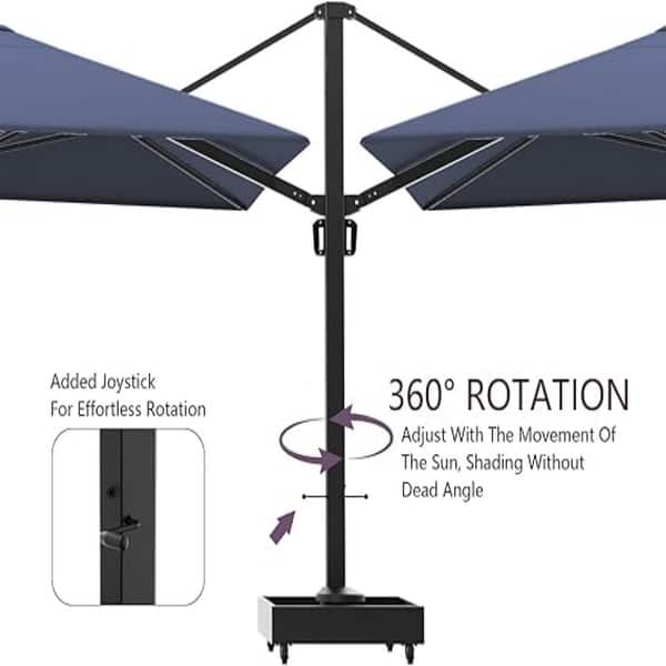 Outdoor Patio Umbrella,12 x 12 Shade Area with Base for Outdoor Dining Relax - Bed Bath & Beyond - 42572872 Outdoor Patio Umbrella,12 x 12 Shade Area with Base for Outdoor Dining Relax - Bed Bath & Beyond - 42572872