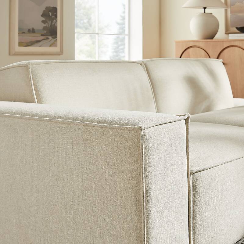 Restore 2-Piece Performance Fabric Upholstered Modular Loveseat