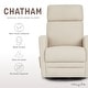 preview thumbnail 15 of 16, Dream On me Chatham Basic Nursery Rocking Glider