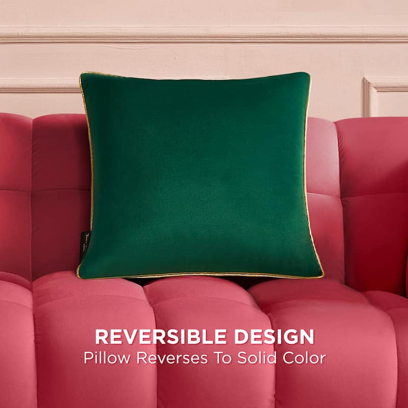 Juicy Couture Velvet Cheetah Pillow 14" x 24"