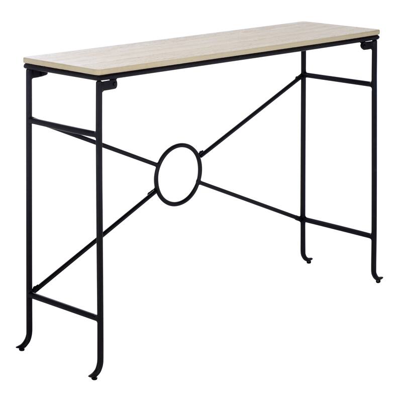 SAFAVIEH Home Lenin Ceramic Console Table - 42"W x 12"D x 30"H