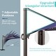 preview thumbnail 27 of 30, VredHom 11.5 Ft Round Cantilever Patio Umbrella with Cross Base