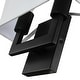 preview thumbnail 14 of 13, Black Wall Sconce Light With White Fabric Shade