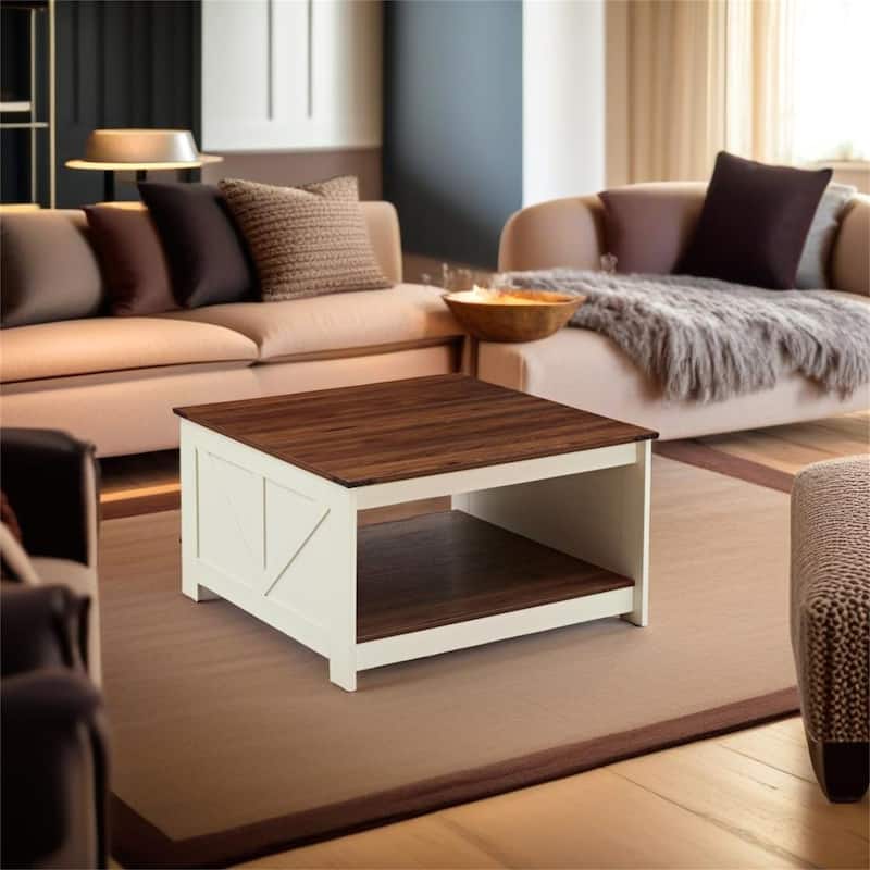 Farmhouse Coffee Table - Walnut