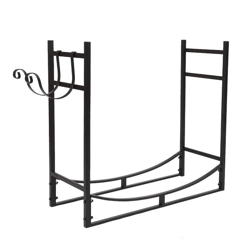 33" Firewood Rack Suitable for Outdoor and Indoor