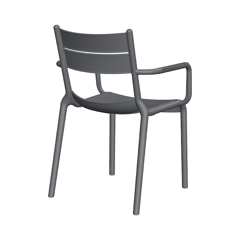 Naples Stackable Armchair, 2 Pcs - N/A