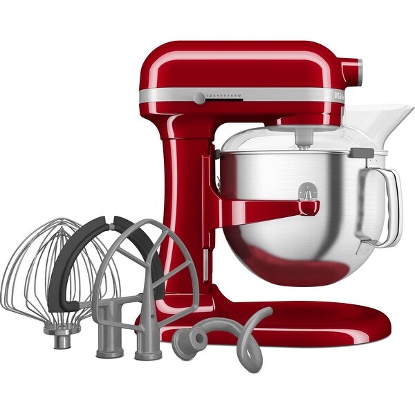 KitchenAid 7-Qt. Bowl Lift Stand Mixer in Empire Red - Bed Bath