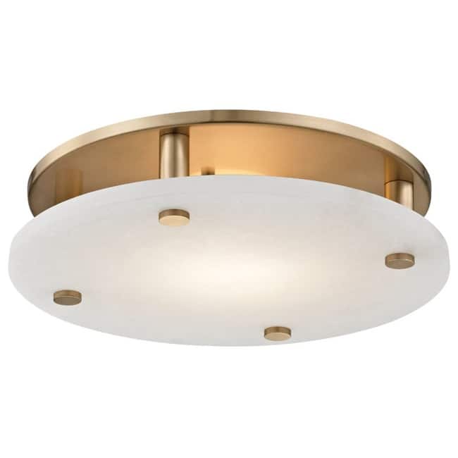 Hudson Valley Lighting Croton Single Light 15" Wide Integrated LED - Aged Brass