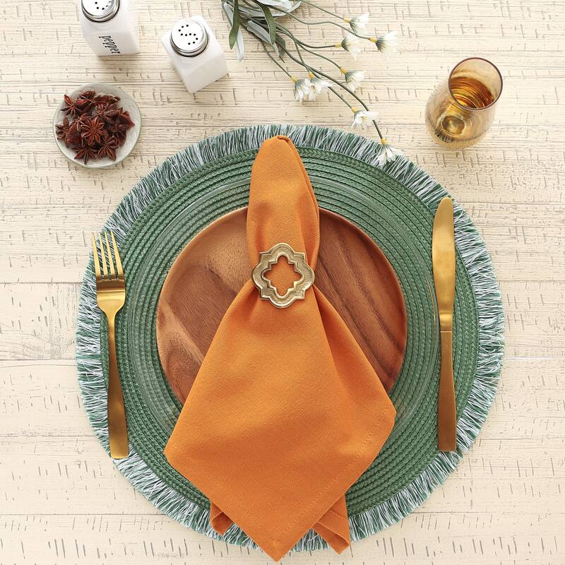 DII Solid Cotton Napkin Set/6