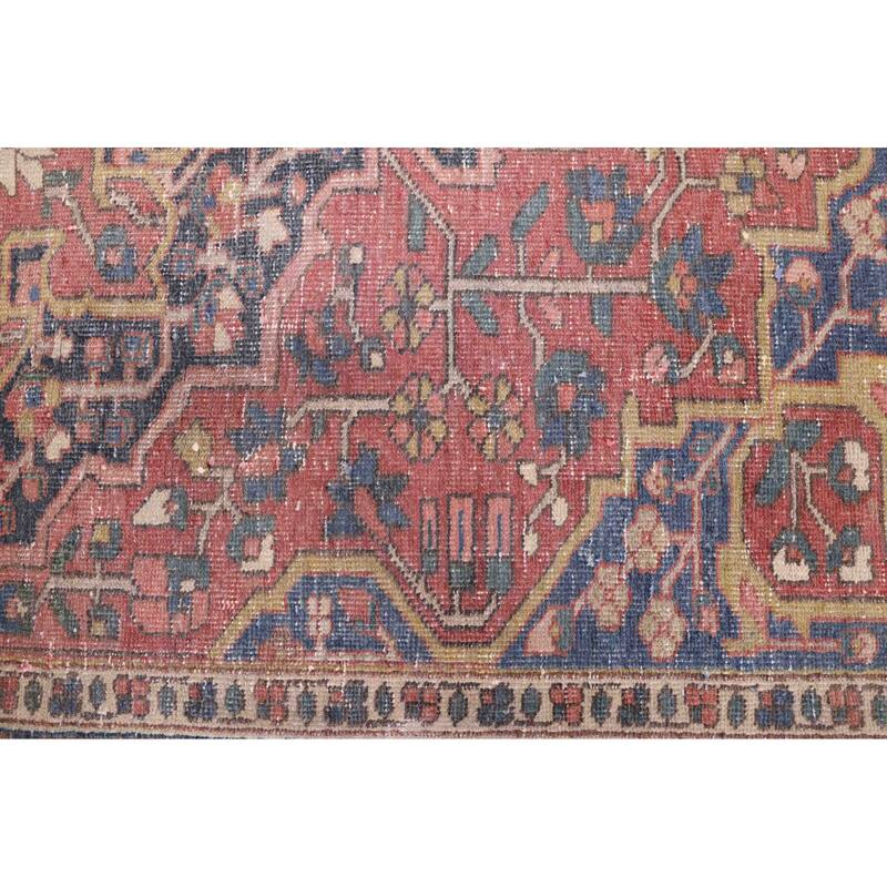 ECARPETGALLERY Hand-knotted Antalya Vintage Red Wool Rug - 4'7 x 6'4