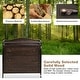 preview thumbnail 24 of 29, Baby Changing Table Infant Diaper with 3 Drawers and Safety Belt-Brown - 35.5" x 23" x 39" (L x W x H)