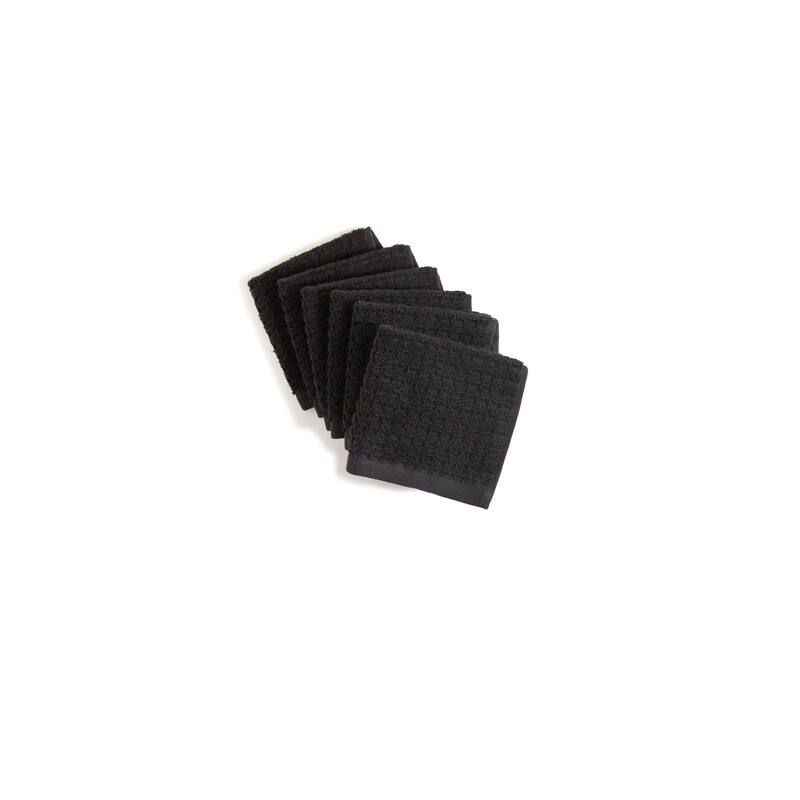DKNY Quick Dry 6-pc Wash Cloth Set - Towel Multipack
