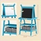 preview thumbnail 4 of 11, 3 in 1 Children's Toys Double-Sided Easel with Two Storage Baskets