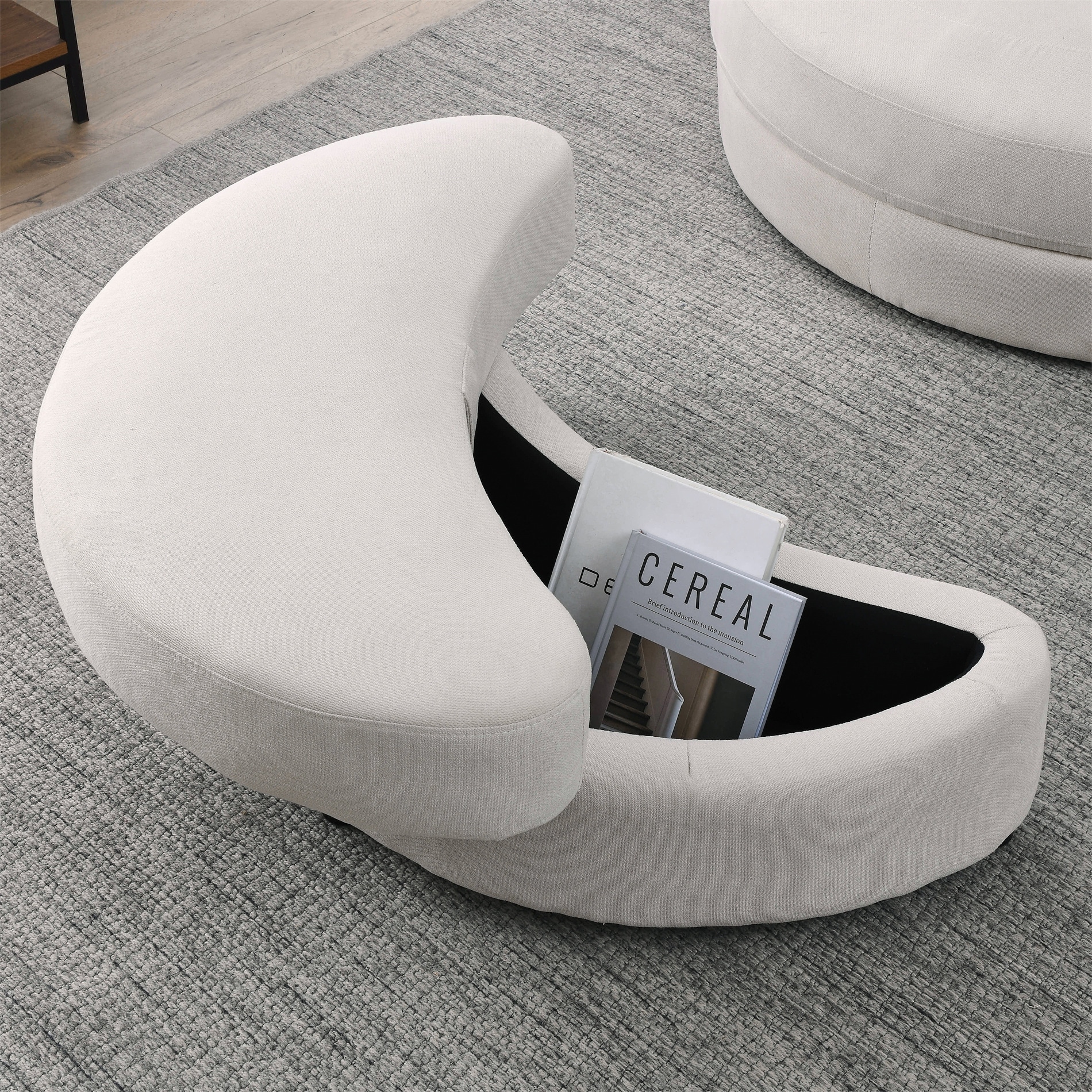 Large round sales lounge chair