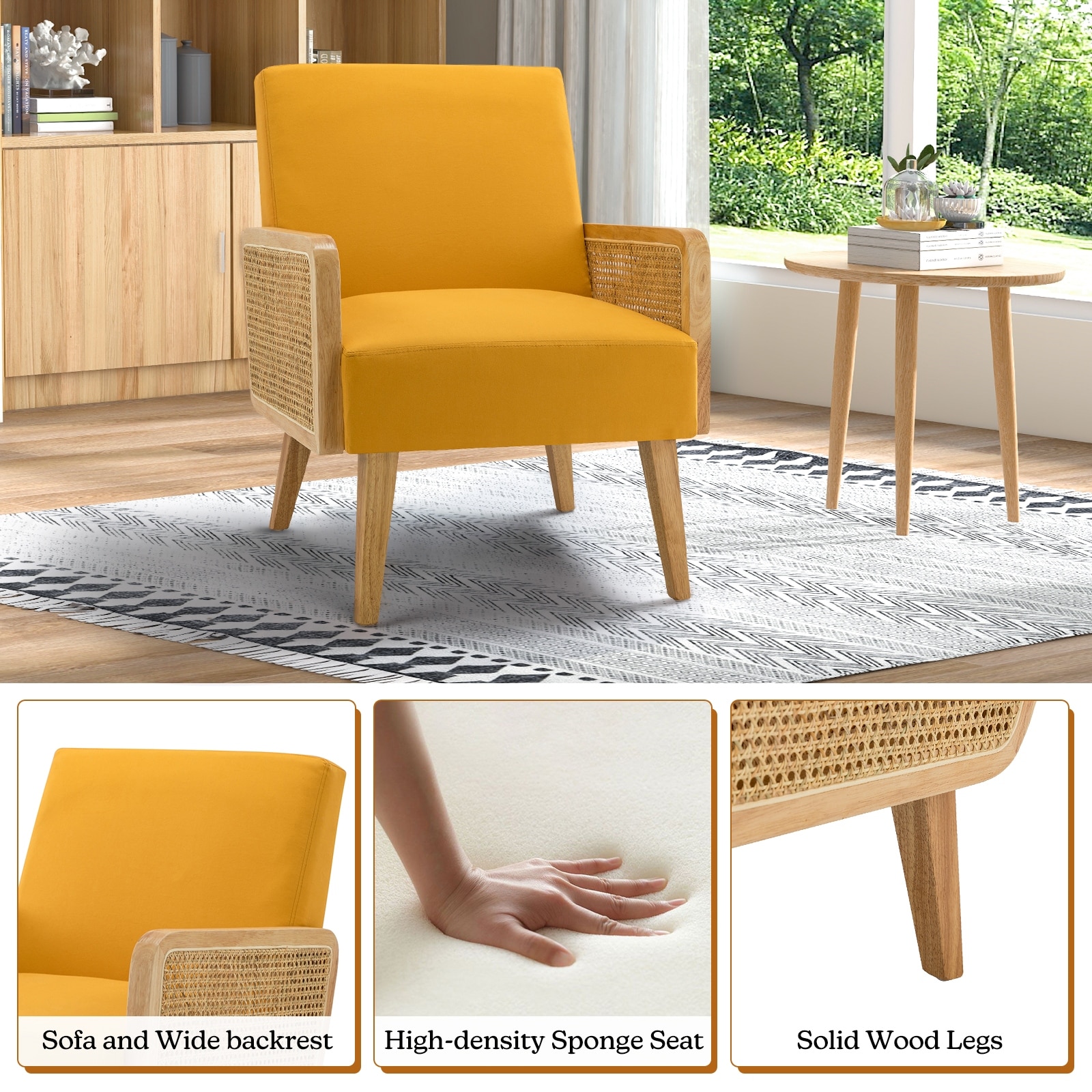 Carson carrington yppersbyn shop upholstered velvet accent chair