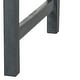 preview thumbnail 5 of 6, SAFAVIEH Outdoor Living Montclair Ash Grey/ Beige 3 Seat Bench - 23.4" x 60.6" x 34.7"