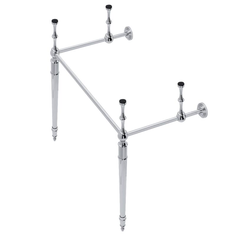 Kingston Brass Edwardian Brass Console Sink Legs - Polished Chrome
