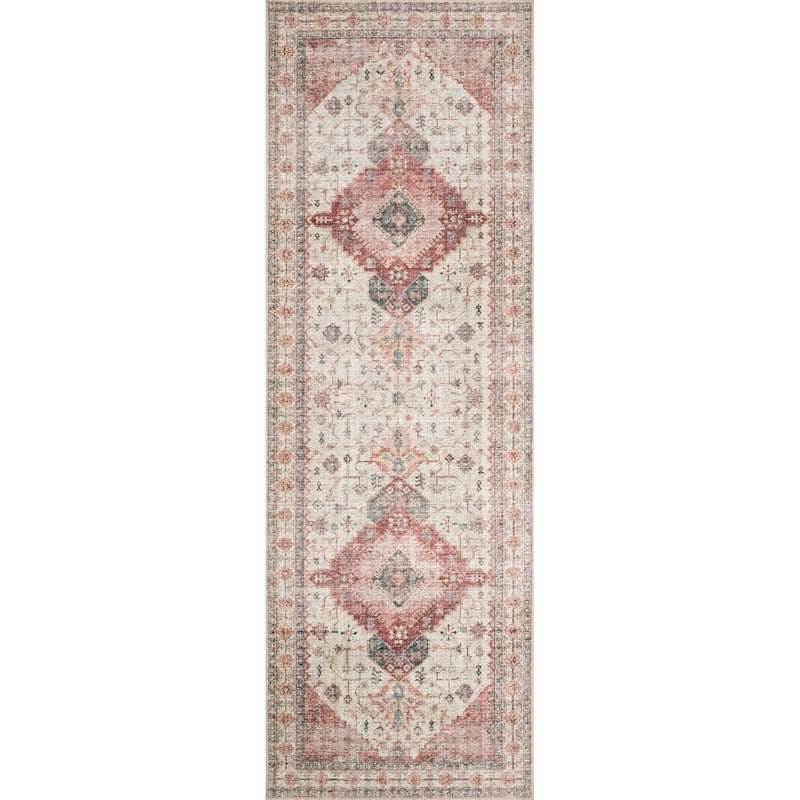 Alexander Home Leanne Vintage Boho Oriental Printed Area Rug