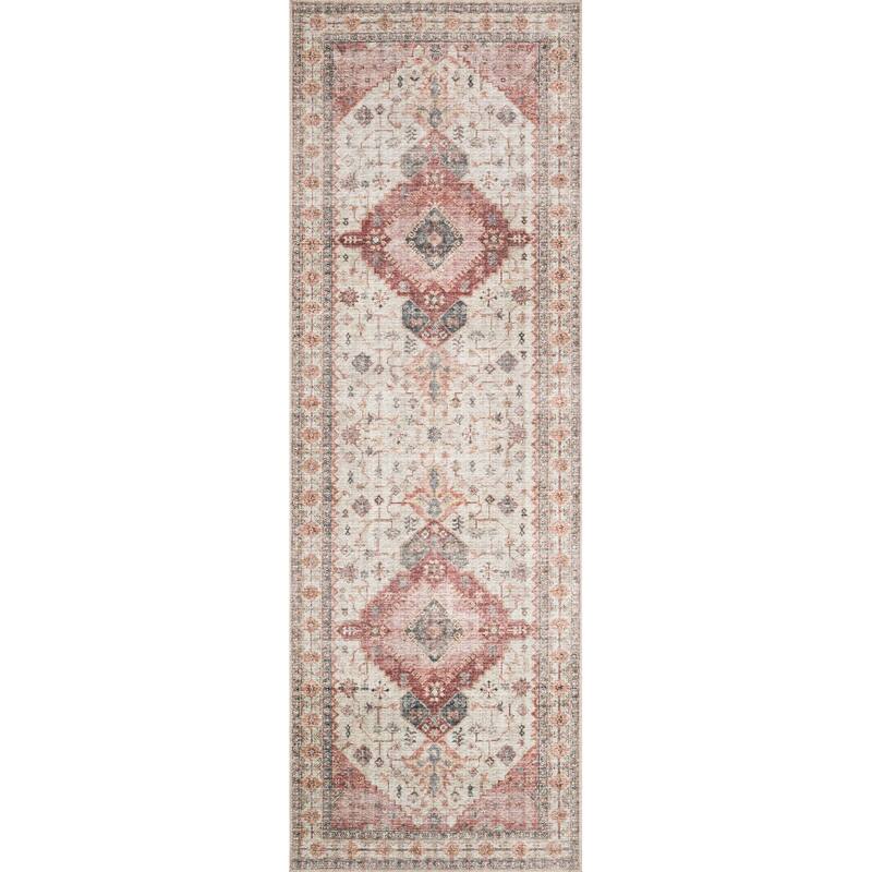 Alexander Home Leanne Vintage Boho Oriental Printed Area Rug