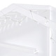 preview thumbnail 10 of 22, Wooden Twin Size House Bed with Shelves, Kids Bed with Sparkling Light Strip