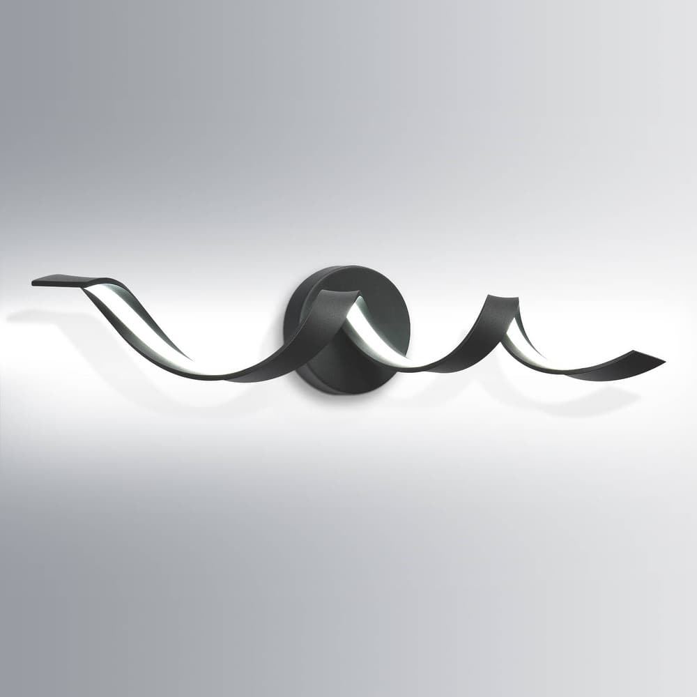 Modern Spiral Design LED Bathroom Vanity Light Dimmable Wall Light