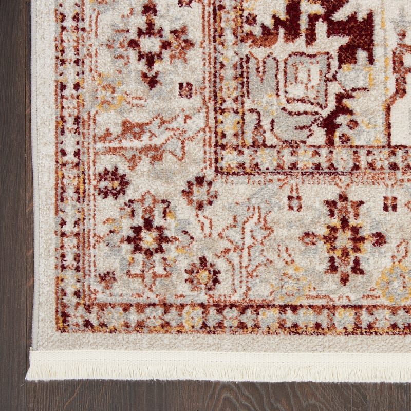 Nourison Geneva Traditional Persian Medallion Area Rug