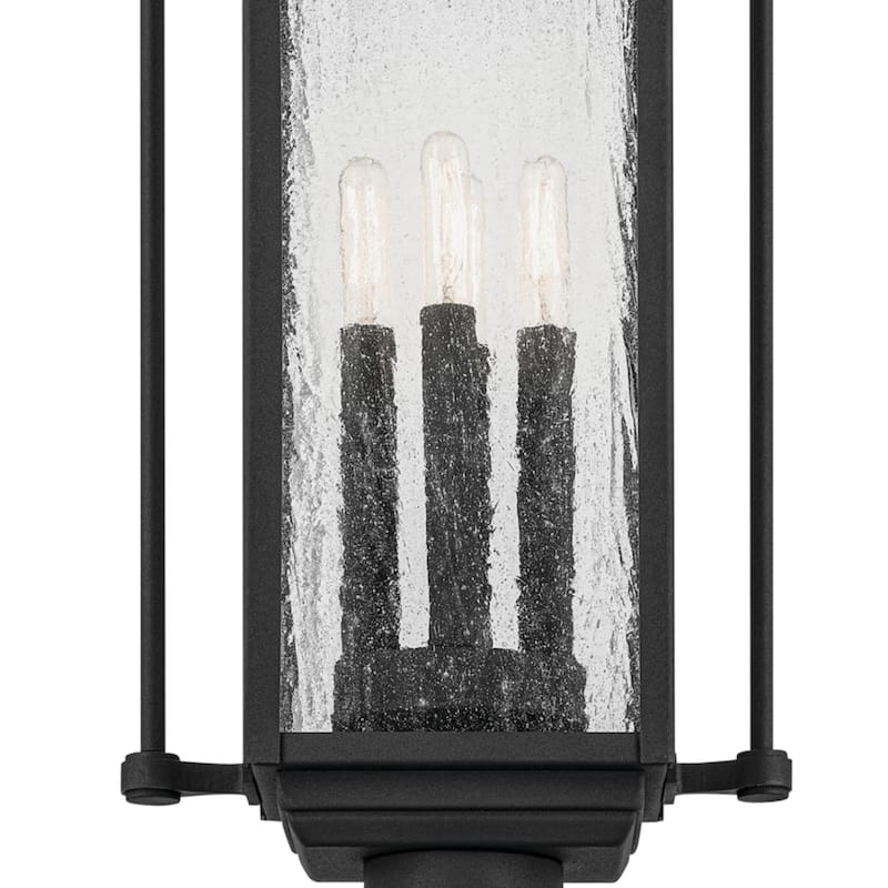 Kichler Lighting Harbor Row 4-Light Textured Black Outdoor Post Light