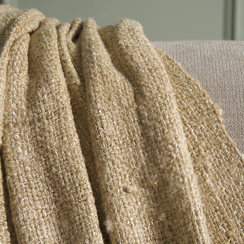 SAFAVIEH Home Gaia 51W x 67L-inch Cotton Throw Blanket