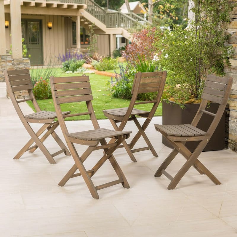 outdoor POSITANO 4 PIECE FOLDABLE CHAIR