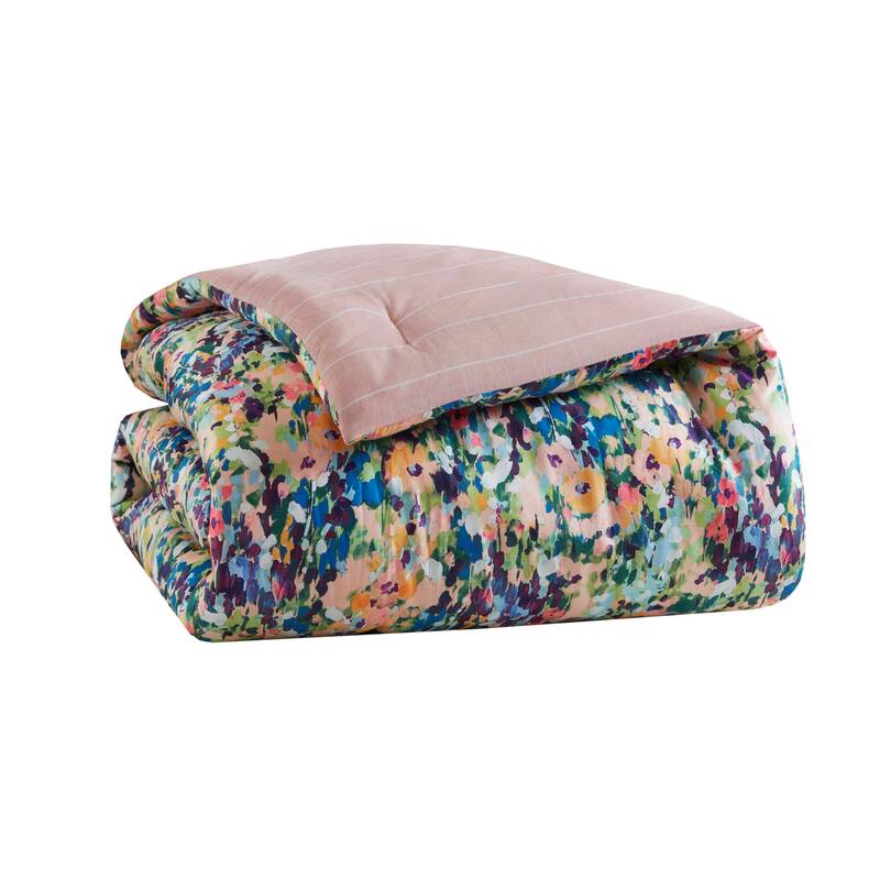 GDF Studio - Maribelle 8-Piece Floral Cotton Comforter Set