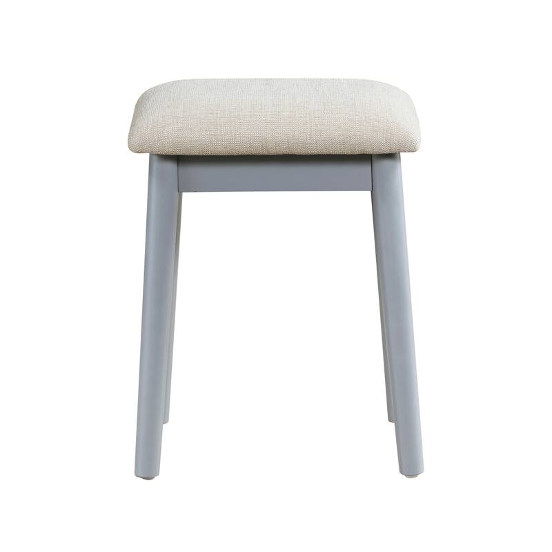 Beautiful Vanity Dresser with Mirror and Stool Set Storage Drawers Bedroom Furniture 1pc