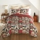 preview thumbnail 1 of 4, Your Lifestyle by Donna Sharp The Great Outdoors Polyester Comforter Collection King - Brown