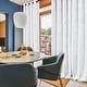 preview thumbnail 21 of 19, Deconovo Pattern Curtain, Black Out Curtains for Bedroom Windows 2 Panel