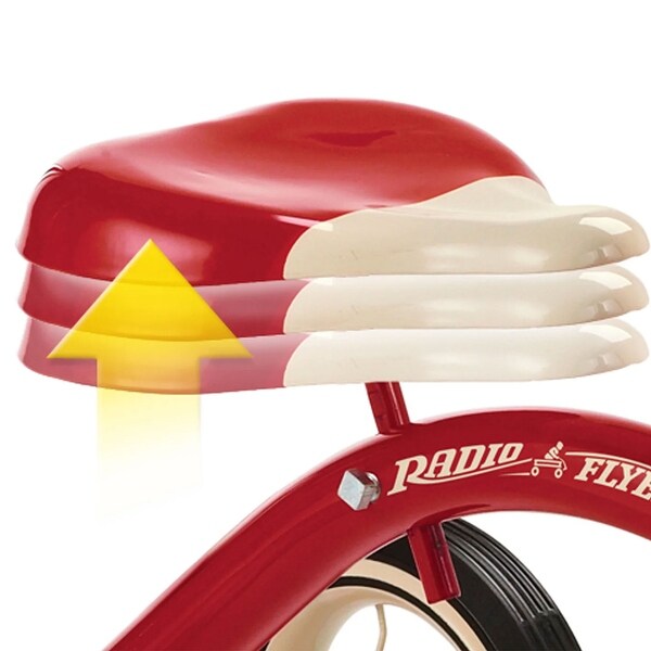 Radio Flyer 34TX Classic Steel Framed Tricycle with 3 Position