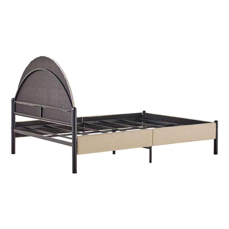 Middlebrook Designs Modern Arch Headboard Queen Bedframe