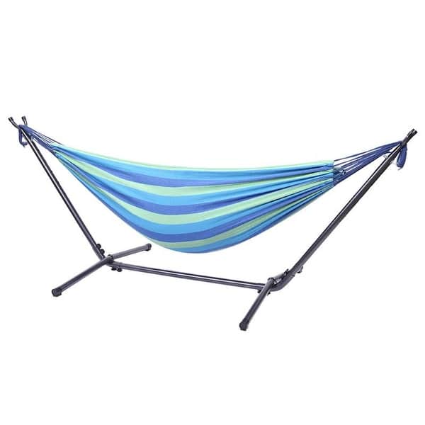Shella 2 Person Portable Garden Swing Hammock With Stand By Havenside Home N A On Sale Overstock 28779867