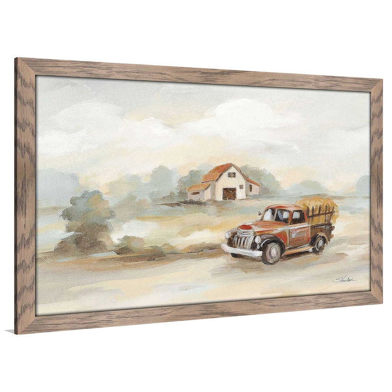 "The Old Farm" by Silvia Vassileva Print on Acrylic.