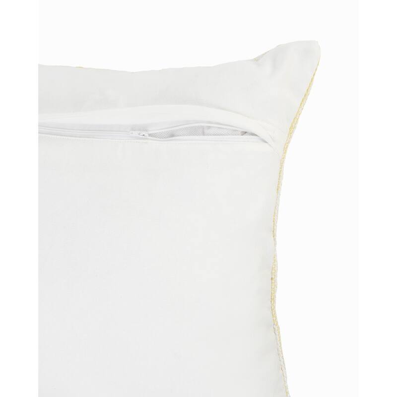 Sevita Textured and Striped Throw Pillow