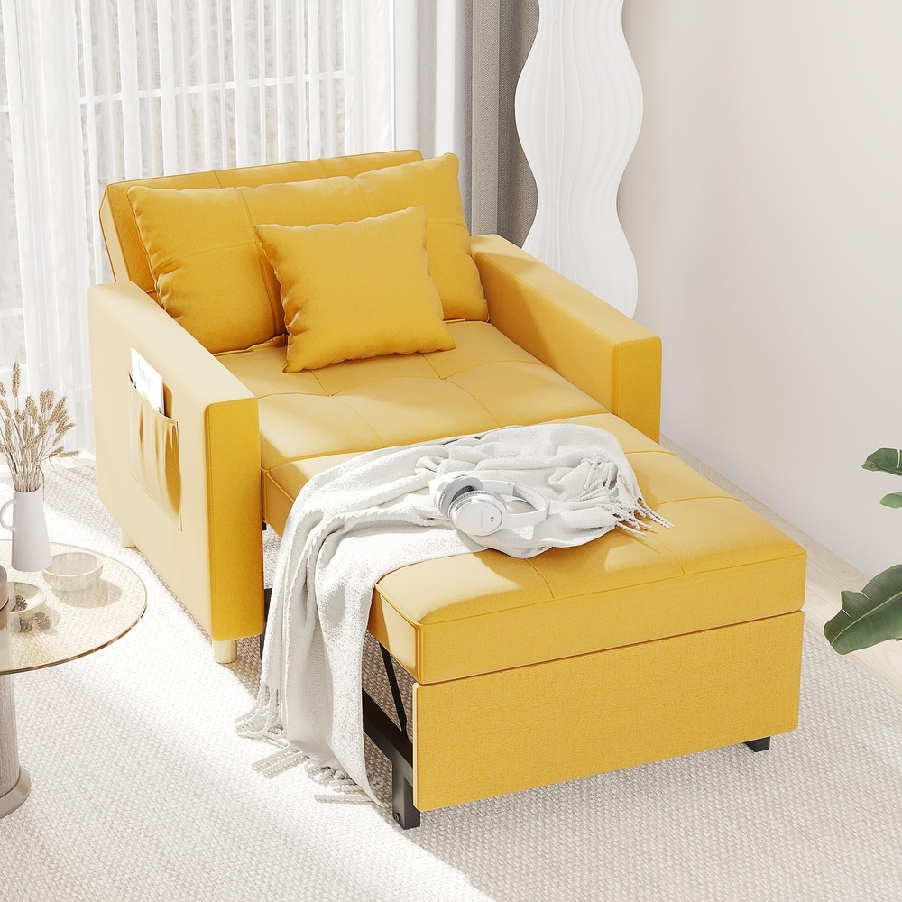 Yellow Chair Bed Sofa Beds Bed Bath Beyond