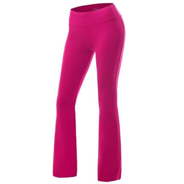 Womens Yoga Pants Active Slim Fit Bootleg Yoga Casual Pants. Opens flyout.