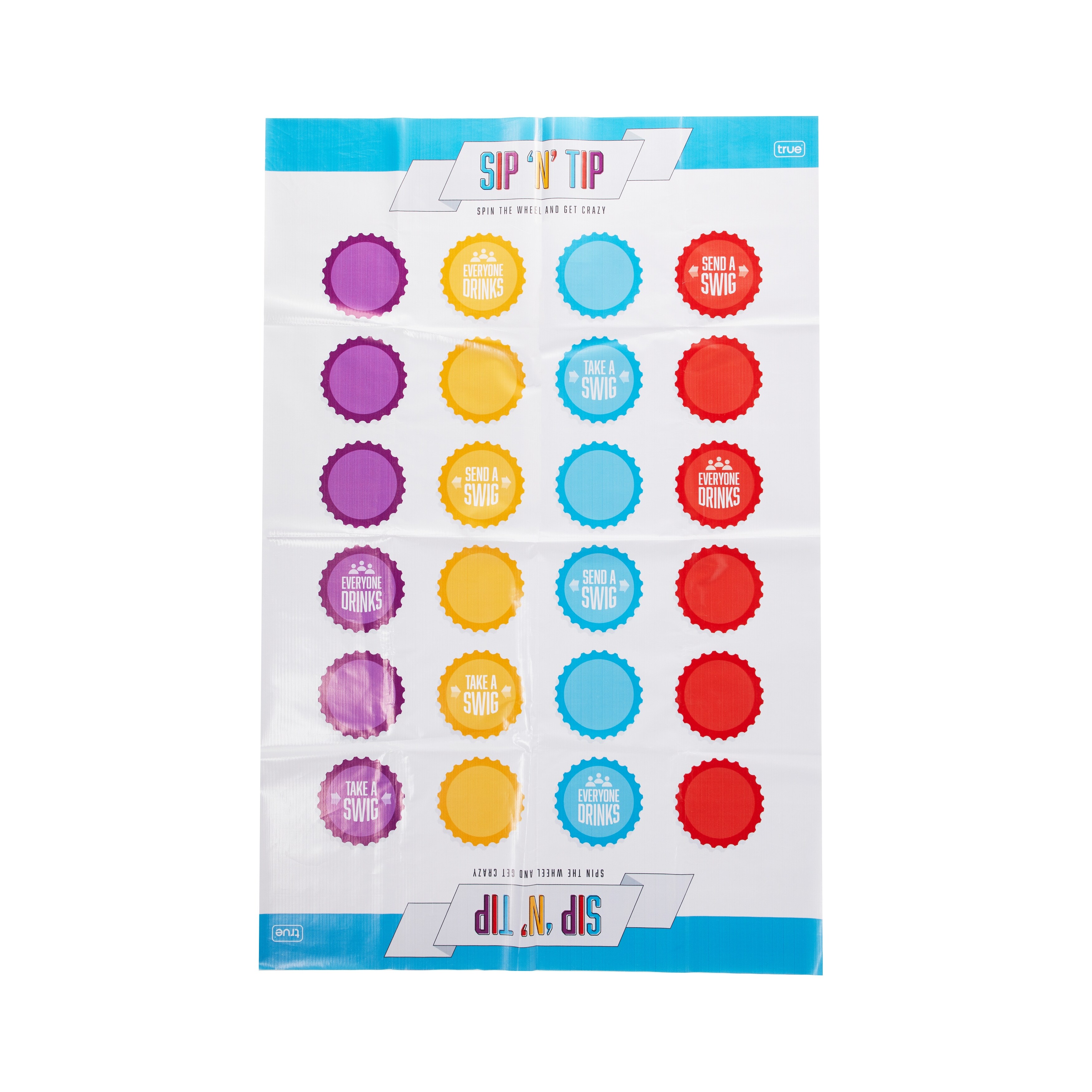 Foster & Rye Sip N Tip Party Game, Board Game for 2 to 4 Players, Drinking  Game, Includes Mat and Spinner - Overstock - 35467156
