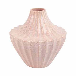 Sagebrook Home Evora Pink Portugal Vase, Contemporary