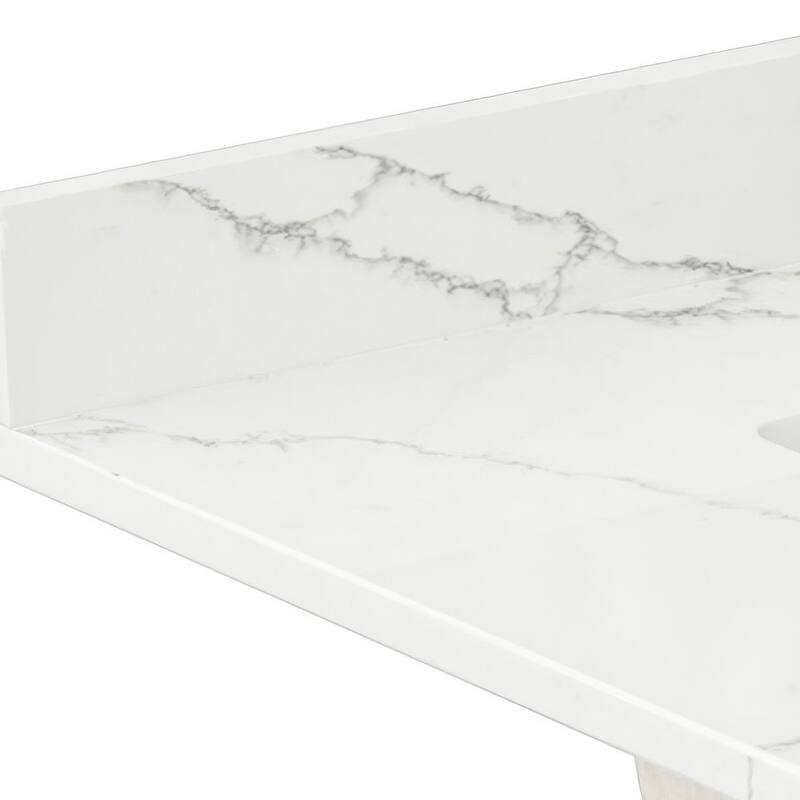 Wyndham Collection WCFQC130STOPUNS-Q 30" Quartz Vanity Top with