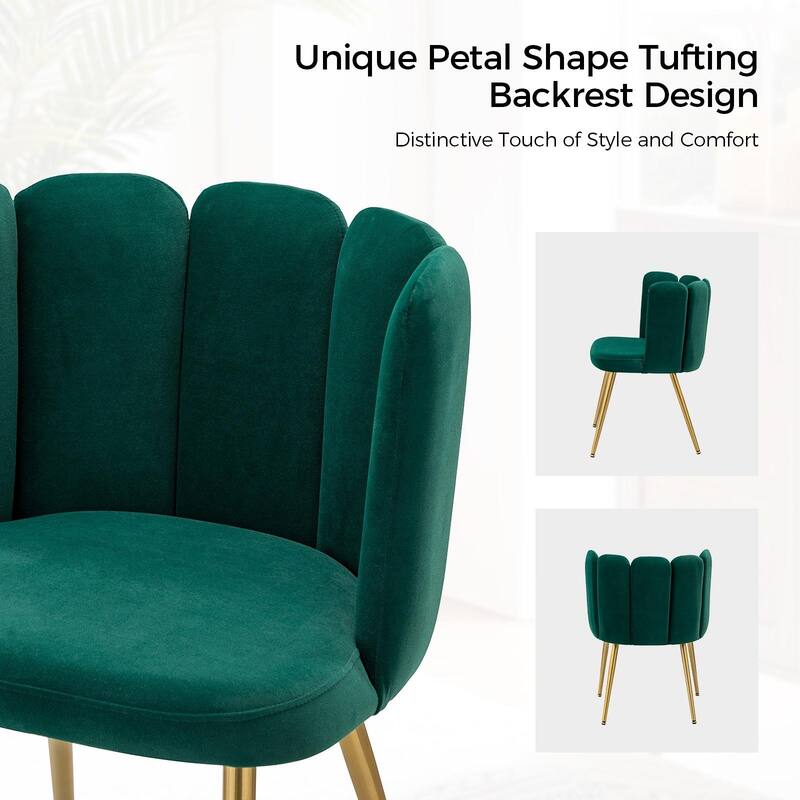 Anjela Side Chair with Tufted Back