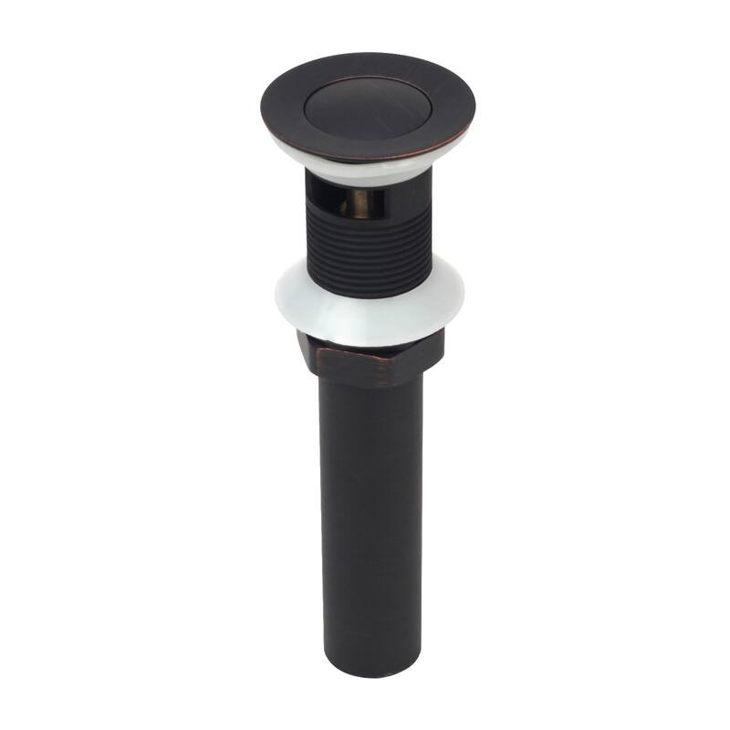 Pop-up Bathroom Sink Drain With Overflow - Oil Rubbed Bronze