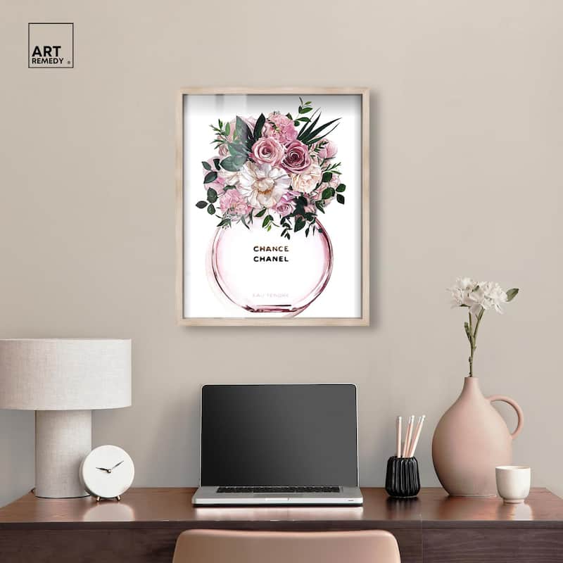 Floral Chance Fragrance Shadowbox by Art Remedy