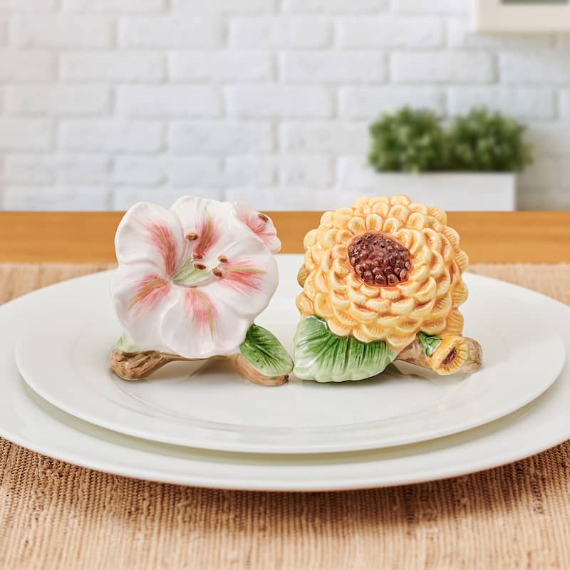 Fitz and Floyd Provence Salt and Pepper Shaker Set