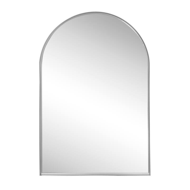JONATHAN Y Elodie Arched Metal Framed Wall Mounted Mirror