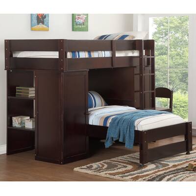 ACME Lars Loft Bed & Ladder in Wenge